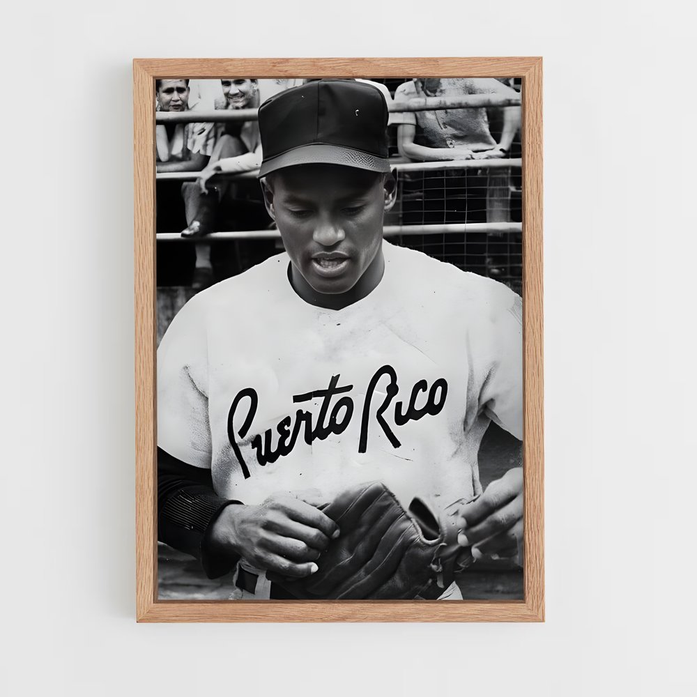 Poster Roberto de clemente – affiche Baseball (vue 4)